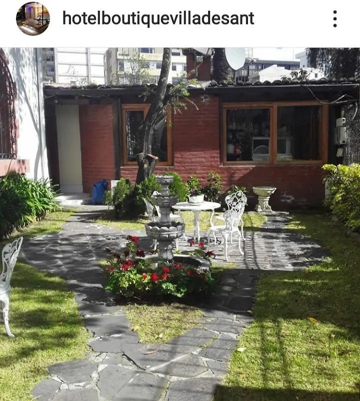 Hotel Boutique Spa Villa De Sant Quito 3*,  Ecuador